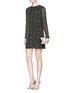 Figure View - Click To Enlarge - ALICE & OLIVIA - 'Marcia' beaded shift dress
