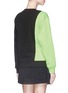 Back View - Click To Enlarge - FYODOR GOLAN - Double buckle colourblock cotton sweatshirt