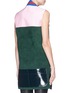 Back View - Click To Enlarge - FYODOR GOLAN - 'Alcantara' PVC panel faux suede vest dress