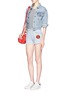 Figure View - Click To Enlarge - RE/DONE - 'The Girlfriend' denim jacket