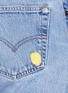Detail View - Click To Enlarge - RE/DONE - Embroidery logo patch skinny jeans