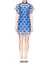 Main View - Click To Enlarge - CHICTOPIA - 'Fresh' embroidery mesh shirt dress