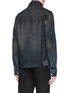 Back View - Click To Enlarge - SIKI IM / DEN IM - Dye cotton selvedge denim jacket