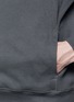 Detail View - Click To Enlarge - SIKI IM / DEN IM - Mock funnel neck cotton hoodie