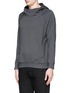 Front View - Click To Enlarge - SIKI IM / DEN IM - Mock funnel neck cotton hoodie