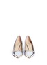 Figure View - Click To Enlarge - NICHOLAS KIRKWOOD - Triangle heel mirror leather pumps