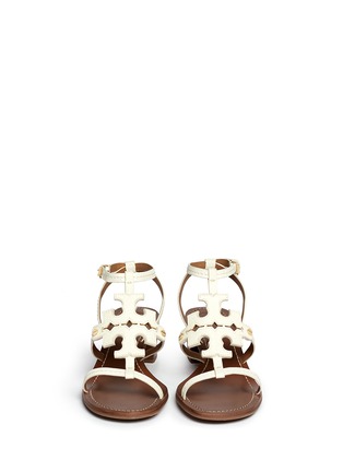 Figure View - Click To Enlarge - TORY BURCH - 'Chandler' cutout logo leather sandals