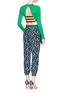 Figure View - Click To Enlarge - STELLA MCCARTNEY - Open back punto knit cropped top