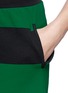 Detail View - Click To Enlarge - STELLA MCCARTNEY - Oversize stripe knit shorts