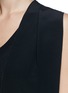 Detail View - Click To Enlarge - STELLA MCCARTNEY - Silk scarf knit top