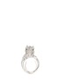 Main View - Click To Enlarge - KENNETH JAY LANE - Crystal pavé horse head ring