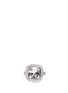 Main View - Click To Enlarge - KENNETH JAY LANE - Crystal pavé cushion cut ring