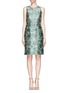 Main View - Click To Enlarge - J.CREW - Collection silk shantung dress in photo lace