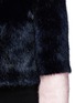 Detail View - Click To Enlarge - SHRIMPS - 'Bailey' faux fur cropped jacket