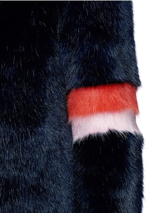 Detail View - Click To Enlarge - SHRIMPS - 'Joseph' faux fur coat