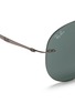 Detail View - Click To Enlarge - RAY-BAN - Rimless aviator sunglasses