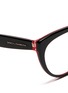 Detail View - Click To Enlarge - - - Cat eye optical glasses
