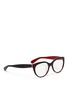Figure View - Click To Enlarge - - - Cat eye optical glasses