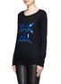 Front View - Click To Enlarge - MARKUS LUPFER - Natalie 'Rock + Roll' sequin sweater