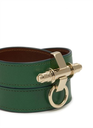 Detail View - Click To Enlarge - GIVENCHY - Obsedia wrapped leather bracelet