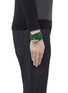 Figure View - Click To Enlarge - GIVENCHY - Obsedia wrapped leather bracelet
