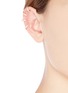 Figure View - Click To Enlarge - REPOSSI - 'Berbère' diamond rose gold 4-hoop ear cuff