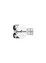 Main View - Click To Enlarge - OFÉE - Carré Chic' diamond 18k white single stud earring