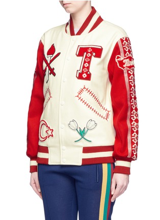 Detail View - Click To Enlarge - OPENING CEREMONY - Global varsity jacket – Turkey