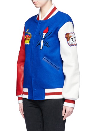 Detail View - Click To Enlarge - OPENING CEREMONY - Global varsity jacket – United Kingdom