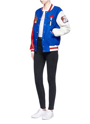 Detail View - Click To Enlarge - OPENING CEREMONY - Global varsity jacket – United Kingdom