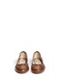 Front View - Click To Enlarge - SAM EDELMAN - ''Felicia' leather ballerina flats
