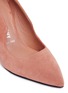 Detail View - Click To Enlarge - OPENING CEREMONY - 'Getta' suede chunky heel pumps