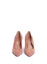 Front View - Click To Enlarge - OPENING CEREMONY - 'Getta' suede chunky heel pumps