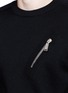 Detail View - Click To Enlarge - 71465 - 'F.12' zip pocket wool sweater