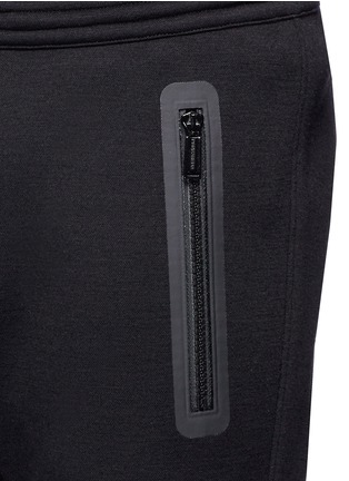 Detail View - Click To Enlarge - 71465 - Wool blend bonded jogging pants