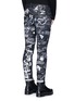 Back View - Click To Enlarge - 71465 - Graffiti print skater jeans