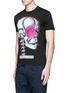 Front View - Click To Enlarge - 71465 - Skull print T-shirt