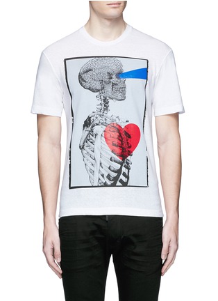 Main View - Click To Enlarge - 71465 - Skull print T-shirt