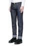 Front View - Click To Enlarge - 71465 - 'Slim' rolled cuff jeans