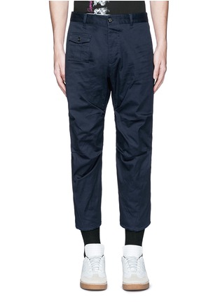Main View - Click To Enlarge - 71465 - 'Tizzy' cropped cotton chinos