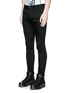 Front View - Click To Enlarge - 71465 - 'Twiggy Boy' zip cuff slim fit jeans