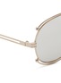 Detail View - Click To Enlarge - CHLOÉ - Metal outline aviator sunglasses