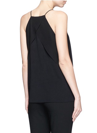Back View - Click To Enlarge - VINCE - Textured crepe racerback camisole