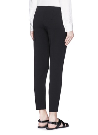 Back View - Click To Enlarge - VINCE - Elastic crepe cropped slim fit pants