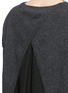 Detail View - Click To Enlarge - VINCE - Open back wool-cashmere sweater