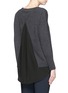 Back View - Click To Enlarge - VINCE - Open back wool-cashmere sweater