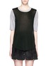 Main View - Click To Enlarge - VINCE - Colourblock mouline knit tee