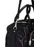 Detail View - Click To Enlarge - ALEXANDER WANG - 'Eugene' washed leather zip satchel