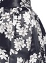 Detail View - Click To Enlarge - ALICE & OLIVIA - 'Fizer' floral print satin flare mini skirt
