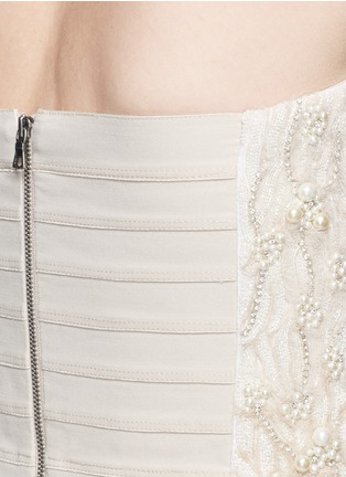 Detail View - Click To Enlarge - ALICE & OLIVIA - 'Sabel' beaded bustier top